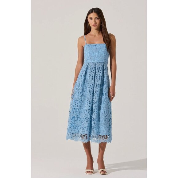 ASTR The Label Lace Midi Dress Size Small NWOT - Picture 1 of 6